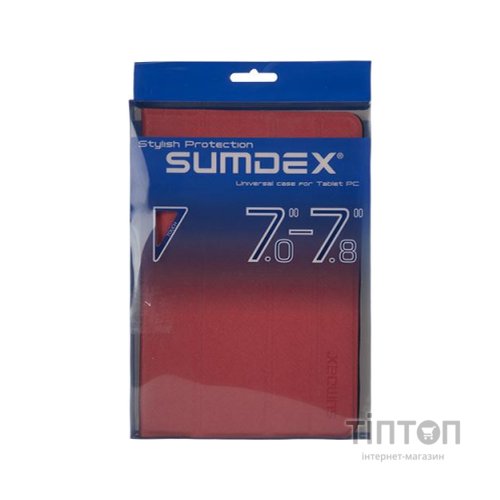 Чохол до планшета Sumdex TCH-704RD 7.0-7.8" (TCH-704RD)
