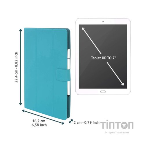 Чохол до планшета Tucano Facile Plus Universal 7-8" light blue (TAB-FAP8-Z)