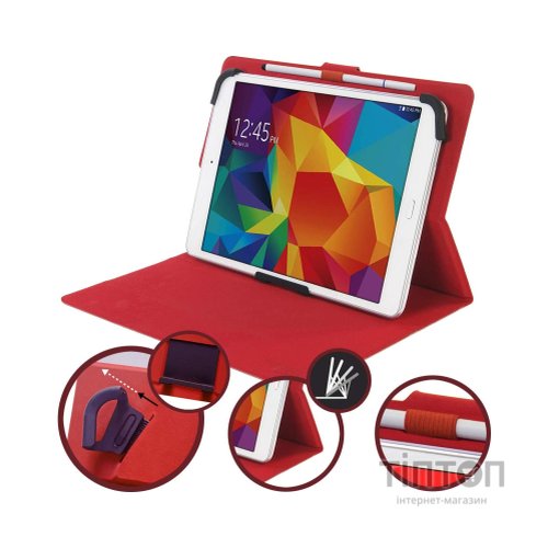 Чохол до планшета Tucano Facile Plus Universal 7-8" red (TAB-FAP8-R)