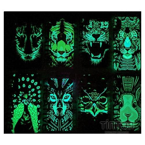 Чохол Milkin for Xiaomi redmi Note 8 Pro - Creative Night Light WOLF D9