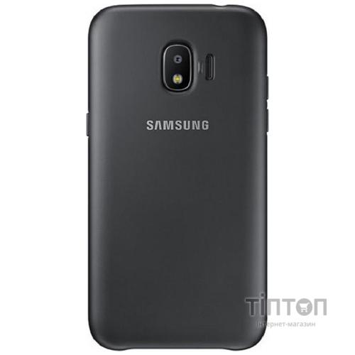 Чохол-накладка Samsung для J2 (2018) - Dual Layer Cover Чорний