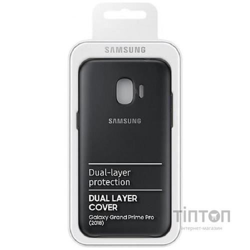 Чохол-накладка Samsung для J2 (2018) - Dual Layer Cover Чорний