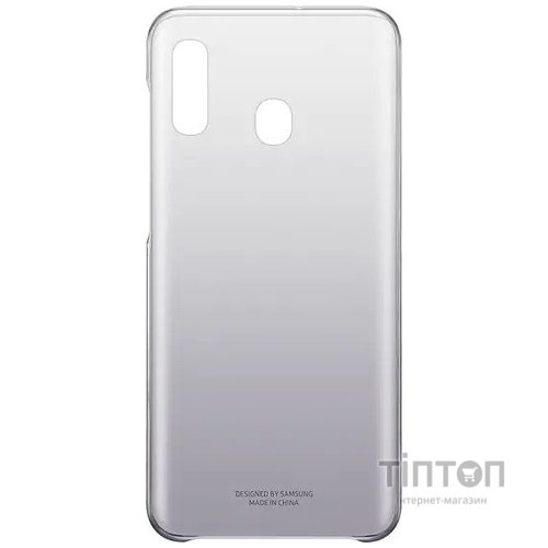 Чохол до мобільного телефона Samsung Galaxy A20 (A205F) Gradation Cover Black (EF-AA205CBEGRU)