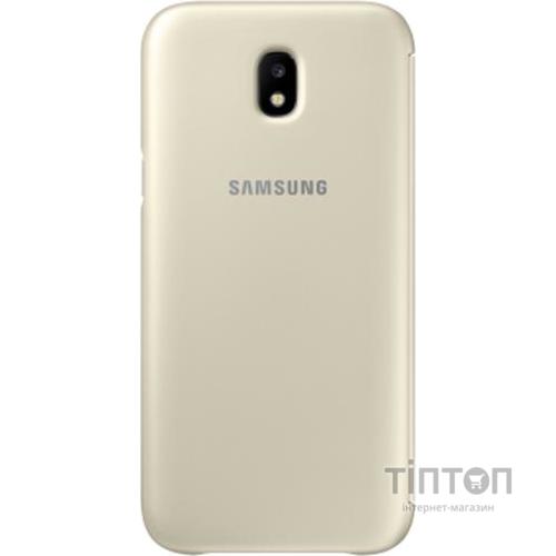 Чохол Samsung J5 (2017)/J530-EF-WJ530CPEGRU - Wallet Cover Gold
