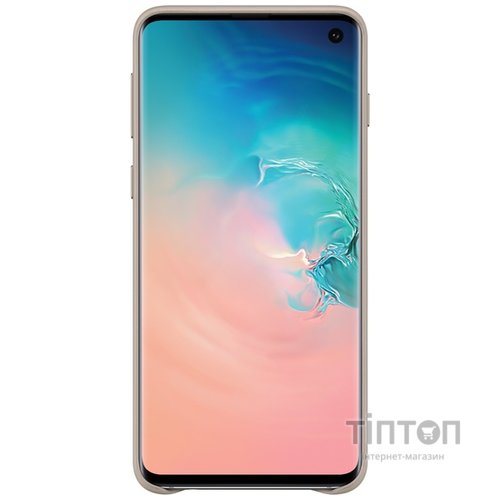 Чохол до мобільного телефона Samsung Galaxy S10 (G973) Leather Cover Gray (EF-VG973LJEGRU)