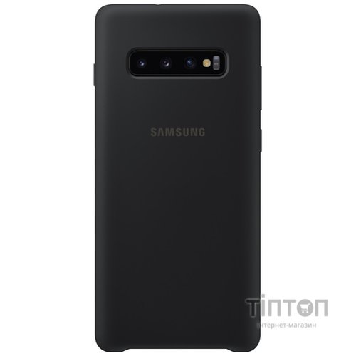 Чохол Samsung S10+/EF-PG975TBEGRU - Silicone Cover Black