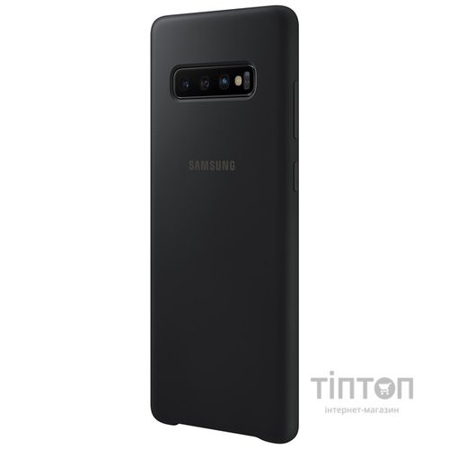 Чохол Samsung S10+/EF-PG975TBEGRU - Silicone Cover Black