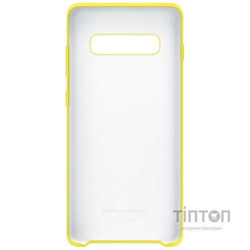 Чохол до мобільного телефона Samsung Galaxy S10+ (G975) Silicone Cover Yellow (EF-PG975TYEGRU)