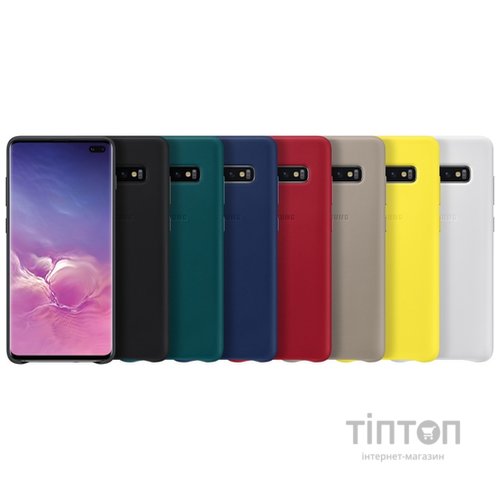 Чохол до мобільного телефона Samsung Galaxy S10+ (G975) Leather Cover White (EF-VG975LWEGRU)