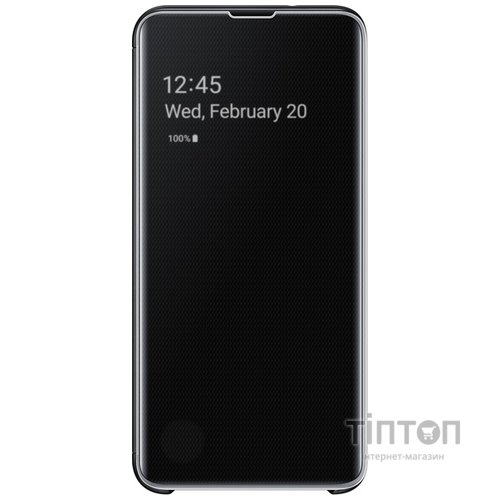 Чохол до мобільного телефона Samsung Galaxy S10e (G970) Clear View Cover Black (EF-ZG970CBEGRU)