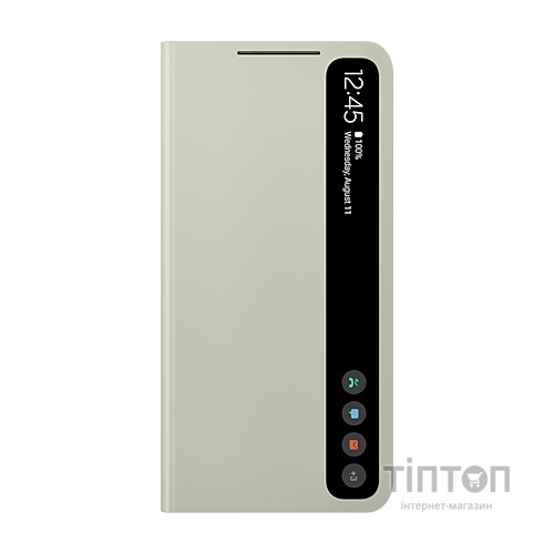 Чохол до моб. телефона Samsung Clear View Cover Galaxy S21 FE (G990) Olive Green (EF-ZG990CMEGRU)