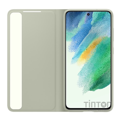 Чохол до моб. телефона Samsung Clear View Cover Galaxy S21 FE (G990) Olive Green (EF-ZG990CMEGRU)