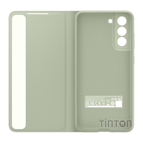 Чохол до моб. телефона Samsung Clear View Cover Galaxy S21 FE (G990) Olive Green (EF-ZG990CMEGRU)