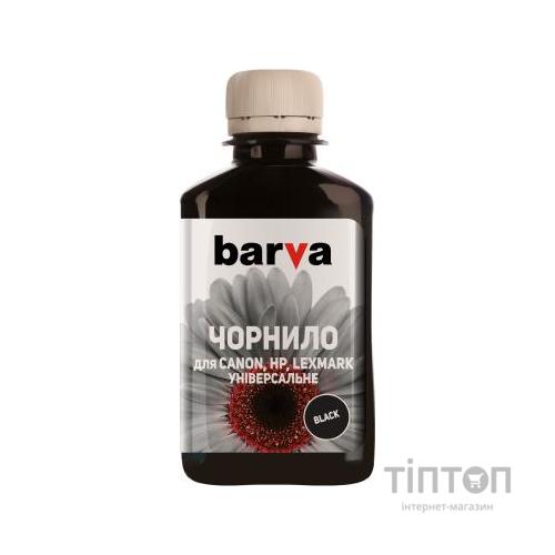 Чорнило BARVA Black 180мл для CANON/HP/Lexmark Universal №4