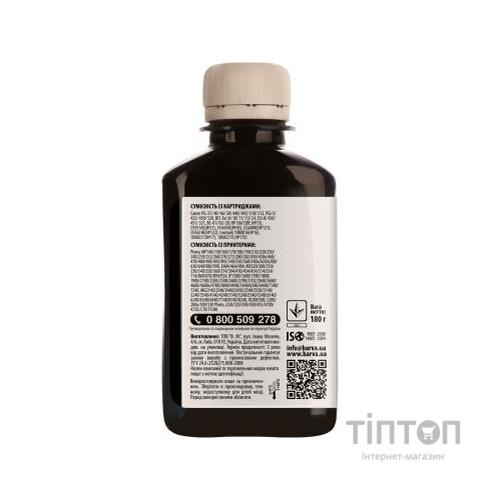 Чорнило BARVA Black 180мл для CANON/HP/Lexmark Universal №4