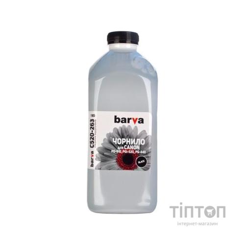 Чорнило BARVA Black 1кг для Canon PGI-520/PG-510