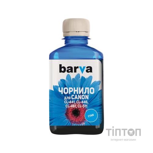 Чорнило Barva CANON CL-441/CL-461 180мл CYAN (C461-732)