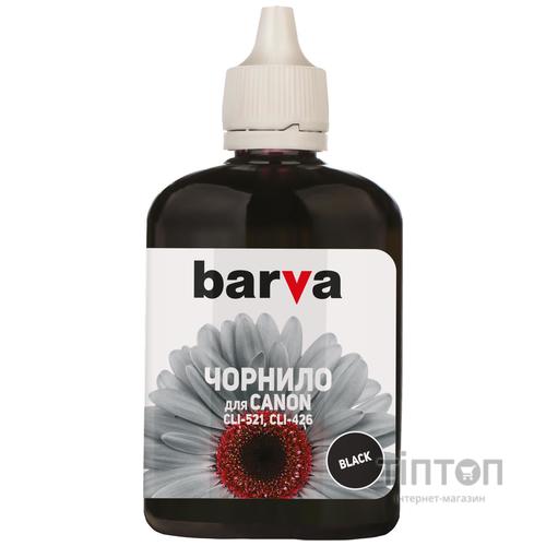 Чорнило BARVA for Canon CLI-521/CLI-426 180g Black (I-BAR-CCLI521-180-B)