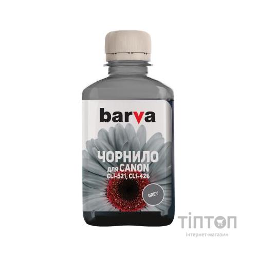 Чорнило BARVA Grey 180мл для Canon CLI-521/CLI-426