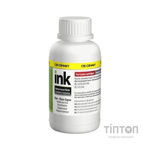 Чорнило ColorWay Canon CL-446 200мл Yellow (CW-CW446Y02)