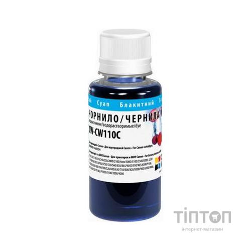 Чорнило ColorWay Canon Universal 100мл Cyan (CW-CW110C01)