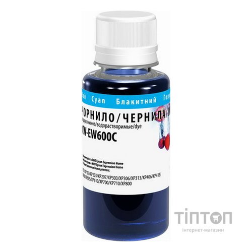 Чорнило ColorWay Cyan 100мл для Epson XP103/600