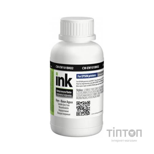 Чорнило ColorWay Epson L-100/200, 200 мл Black (CW-EW101BK02)