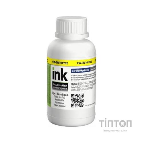 Чорнило ColorWay Epson L-100/200, 200 мл Yellow (CW-EW101Y02)