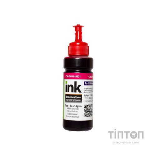 Чорнило ColorWay Epson L-100/L200Magenta (CW-EW101M01)