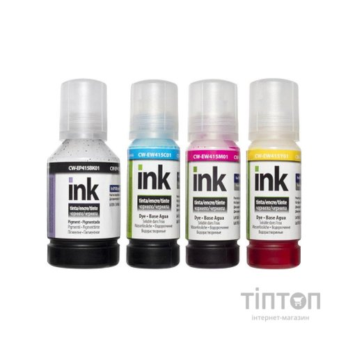 Чорнило ColorWay Epson L4150/4160/6160/6170 BK(127мл)+С/M/Y(3х70мл) (CW-EP415/EW415SET01)