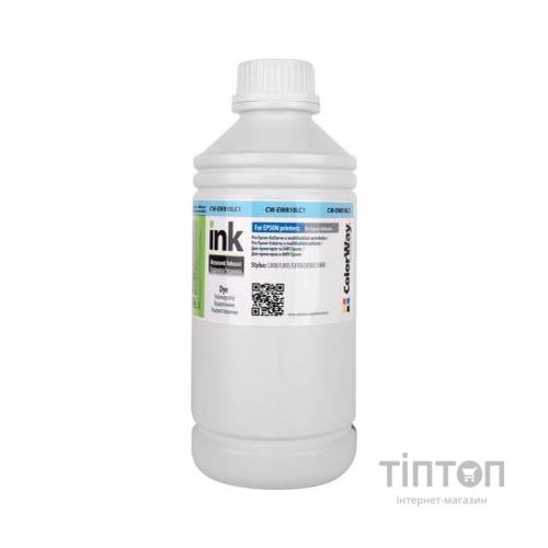 Чорнило ColorWay Epson L800/810/850 1л Light Cyan (CW-EW810LC1)