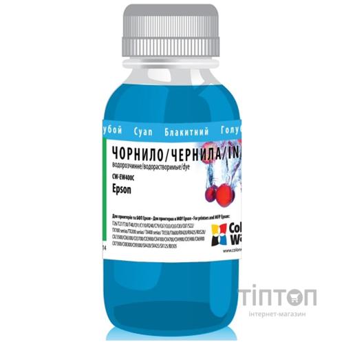 Чорнило ColorWay for Epson T26/C91 100g Cyan (CW-EW400C01)