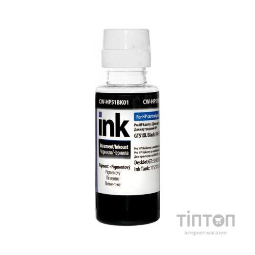 Чорнило ColorWay HP Ink Tank 115/315/415 100мл Black Pigm. (CW-HP51BK01)