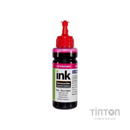 Чорнило ColorWay TX650 Magenta 100мл для Epson SP R270/290 RX500