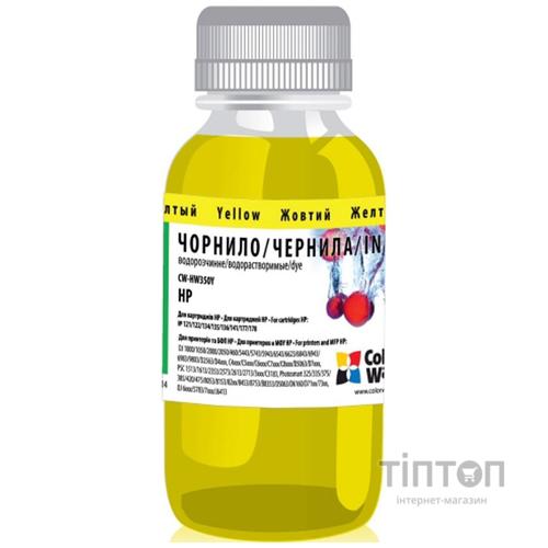 Чорнило ColorWay Yellow 100мл для HP 134/135/136/177