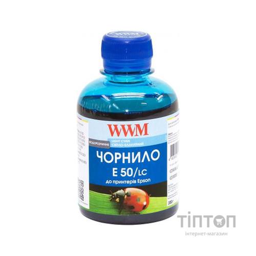 Чорнило Epson Stylus Photo R200/R340/RX620 1000г Light Cyan Water-so WWM (E50/LC-4)