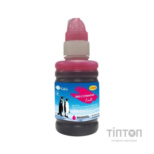 Чорнило G&G Epson L100/L200 magenta, контейнер 100мл (G&G-C13T66434A)