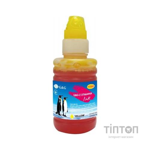 Чорнило G&G Epson L100/L200 yellow, контейнер 100мл (G&G-C13T66444A)