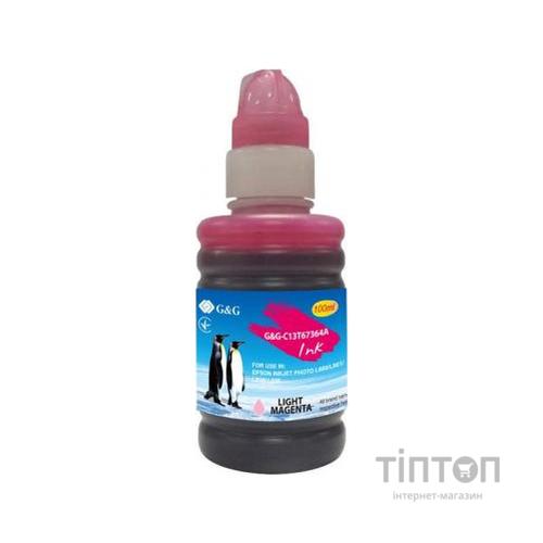 Чорнило G&G Epson L800 light magenta, контейнер 100мл (G&G-C13T67364A)