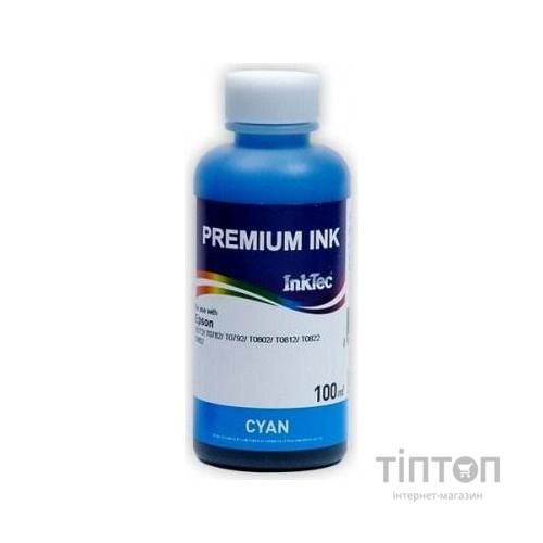 Чорнило InkTec Cyan 100мл для Epson R270/290 RX590/610/690