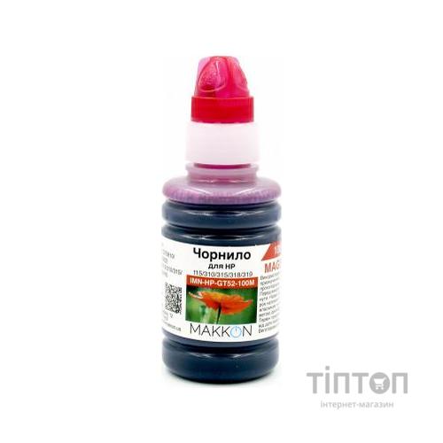 Чорнило Makkon для HP Ink Tank 115/310/315/318/319 100 мл magenta (IMN-HP-GT52-100M)