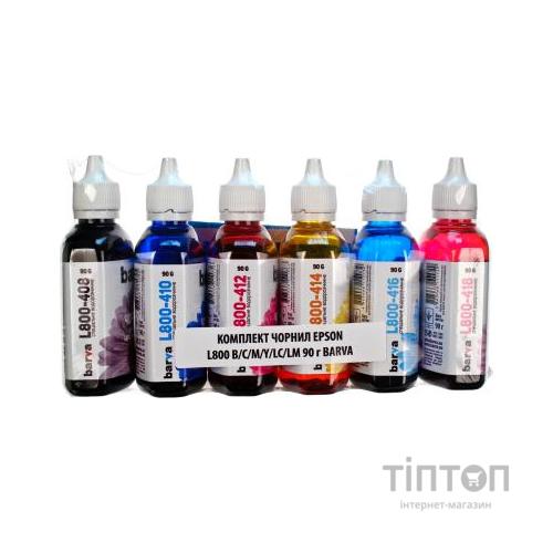 Чорнило PATRON EPSON L800/L810/L850/L1800 (T673) B/C/M/Y/LC/LM 6х90 р (L800-090-MP)