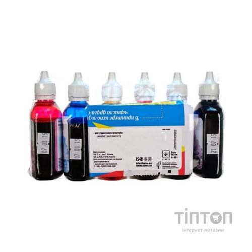 Чорнило PATRON EPSON L800/L810/L850/L1800 (T673) B/C/M/Y/LC/LM 6х90 р (L800-090-MP)