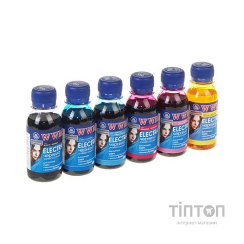 Чорнило WWM B/C/M/Y/LC/LM 6х200мл для Epson