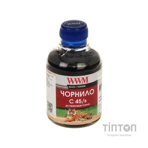 Чорнило WWM C45/B Black 200мл для Canon CLI-451B