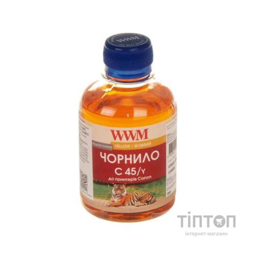 Чорнило WWM C45/Y Yellow 200мл для Canon CL-441/CL-446/CLI-451C