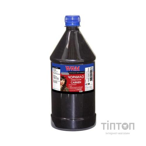 Чорнило WWM Canon CARMEN 1000г Photo Black (CU/PB-4)