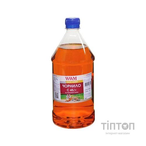 Чорнило WWM CANON CL441/446/CLI-451 1000г Yellow (C45/Y-4)