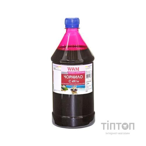 Чорнило WWM Canon GI-490 1000г Magenta (C49/M-4)