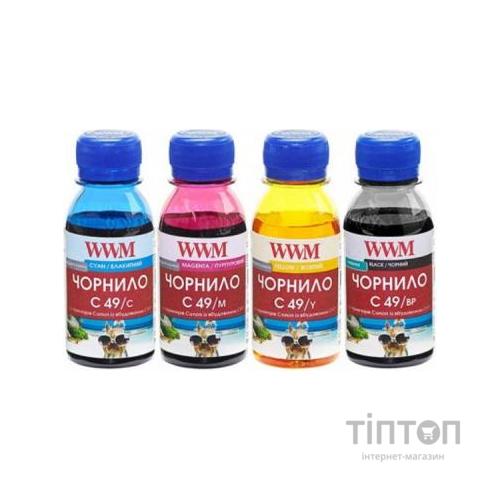 Чорнило WWM CANON GI-490M 4 х 100г BP/C/M/Y (C49SET4-2)